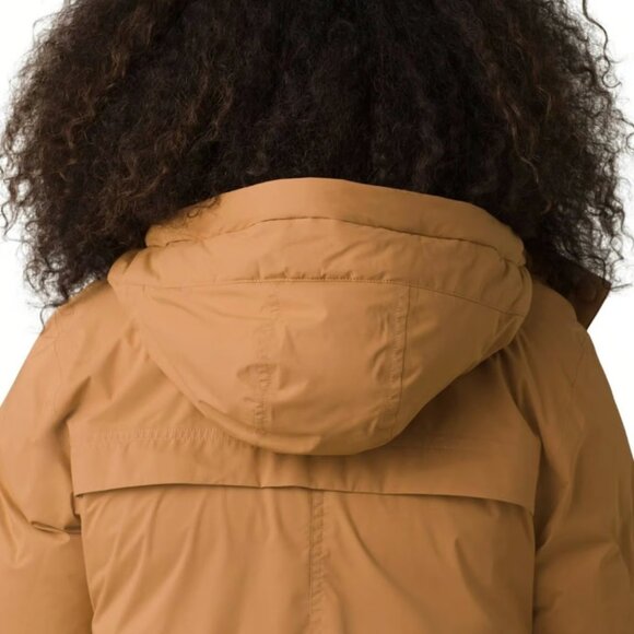 NWT Prana Women's Sayama Long Jacket - Small - Camel - Picture 2 of 16